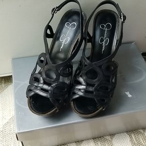 Jessica Simpson size 8 stiletto sandals